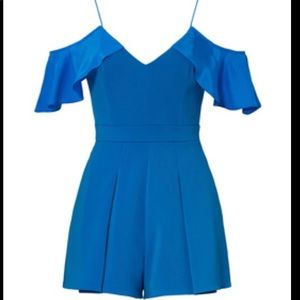 Jay Godfrey Blue Felix Romper